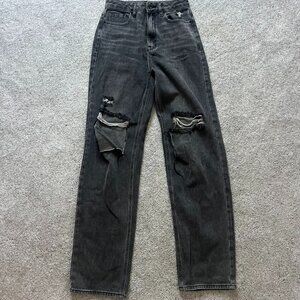 PACSUN Washed Ripped 90s Boyfriend Jeans